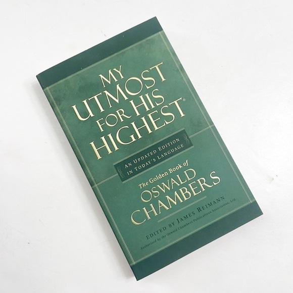 My Utmost For His Highest by Osward Chambers paperback book - Picture 2 of 4